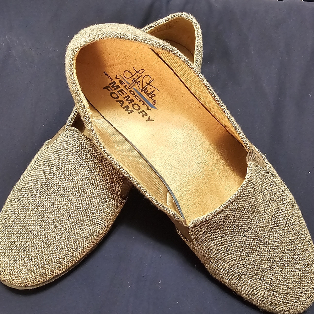 Life Stride Women's Tan Slip-On Shoes